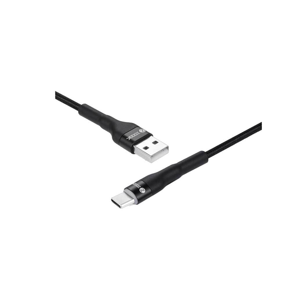 Lightup Type C Breathable LED fast Charging Cable with Auto Power Disconnect - Image 1